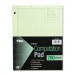 TOPS 35502 Engineering Computation Pad, 8 1/2 x 11, Green, 200 Sheets