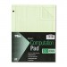 TOPS 35500 Engineering Computation Pad, 8 1/2 x 11, Green, 100 Sheets