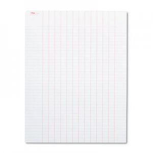 TOPS 3616 Data Pad with Plain Column Headings, 8 1/2 x 11, White, 50 Sheets