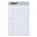 TOPS 63060 Prism Plus Colored Legal Pads, 5 x 8, Gray, 50 Sheets, Dozen