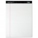 TOPS 63410 Docket Ruled Perforated Pads, 8 1/2 x 11 3/4, White, 50 Sheets, Dozen