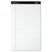 TOPS 63590 Docket Ruled Perforated Pads, 8 1/2 x 14, White, 50 Sheets, Dozen