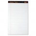 TOPS 63990 Docket Ruled Perforated Pads, 8 1/2 x 14, White, 50 Sheets, Dozen