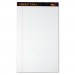 TOPS 63990 Docket Ruled Perforated Pads, 8 1/2 x 14, White, 50 Sheets, Dozen