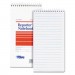 TOPS 8030 Reporter Notebook, Legal/Wide, 4 x 8, White, 70 Sheets, Dozen