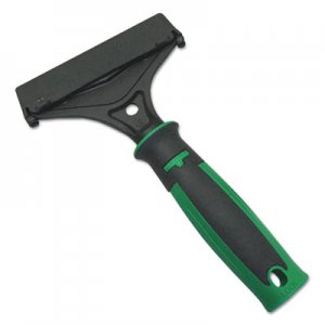 Unger SH00C Ergotec Short Handle Scraper, 4" Blade Width