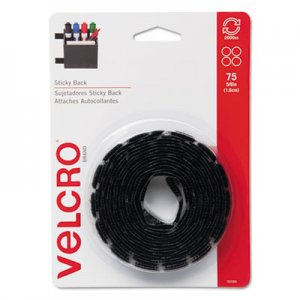 Velcro 90072 Sticky-Back Hook and Loop Square Fasteners on Strips