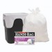 Handi-Bag HAB6FW130 Handi-Bag Super Value Pack, 8gal, 0.6mil, 22 x 24, White, 130/Box