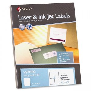 Maco ML-0400 Return Address Label