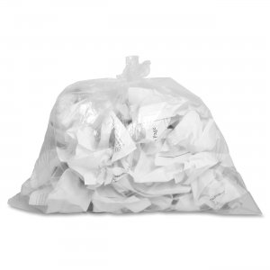 Genuine Joe 01010 Clear Trash Can Liners