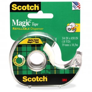 Scotch 122 Magic Tape with Handheld Dispenser