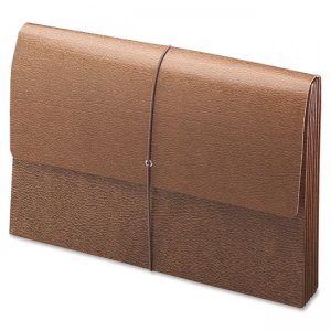 Smead 71376 Leather-Like Expanding Wallets with Elastic Cord