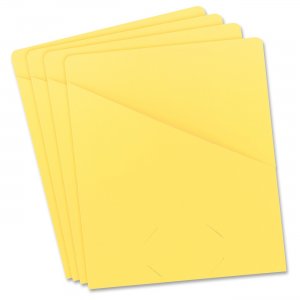 Smead 75434 Yellow Slash Jackets