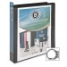 Business Source 09954 Round Ring View Binder