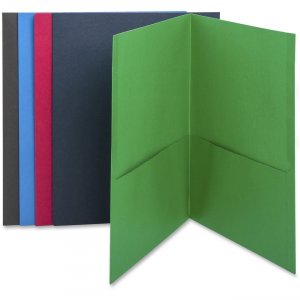 Business Source 78502 Double Pocket Portfolio