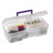 Akro-Mils 09912CLPUR 12" Supply Box