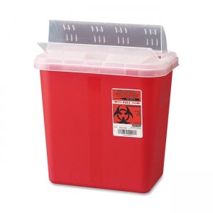 Covidien S2GH100651 Sharp Container with Drop Lid