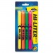Avery 23545 Hi-Liter Fluorescent Pen Style Highlighters