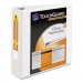 Avery 17144 Touchguard Antimicrobial View Binder w/Slant Rings, 3" Cap, White