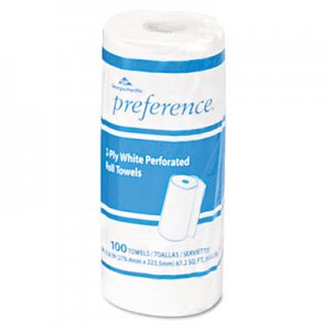 Georgia Pacific Professional 27300RL Perforated Paper Towel Roll, 11 x 8 7/8, White, 100 Sheets/Roll