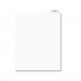 Avery 12394 Avery-Style Preprinted Legal Bottom Tab Dividers, Exhibit U, Letter, 25/Pack