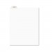 Avery 12393 Avery-Style Preprinted Legal Bottom Tab Dividers, Exhibit T, Letter, 25/Pack