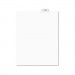 Avery 11946 Avery-Style Preprinted Legal Bottom Tab Divider, Exhibit G, Letter, White, 25/PK