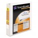 Avery 17142 Touchguard Antimicrobial View Binder w/Slant Rings, 1 1/2" Cap, White