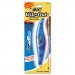 BIC WOELP11 Wite-Out Exact Liner Correction Tape Pen, Non-Refillable, Blue, 1/5" x 236