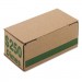 PM Company 61010 Corrugated Cardboard Coin Storage w/Denomination Printed On Side, Green