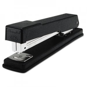 Swingline GBC 40501 Light-Duty Full Strip Desk Stapler, 20-Sheet Capacity, Black
