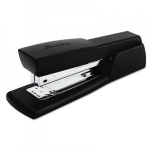 Swingline GBC 40701 Light-Duty Full Strip Desk Stapler, 20-Sheet Capacity, Black