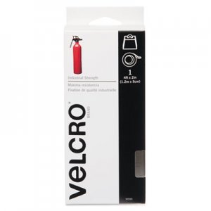 Velcro 90595 Industrial Strength Hook and Loop Fastener Tape Roll, 2" x 4 ft. Roll, White
