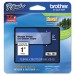 Brother P-Touch TZE151 TZe Standard Adhesive Laminated Labeling Tape, 1w, Black on Clear