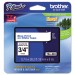 Brother P-Touch TZE243 TZe Standard Adhesive Laminated Labeling Tape, 3/4w, Blue on White