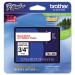 Brother P-Touch TZE242 TZe Standard Adhesive Laminated Labeling Tape, 3/4w, Red on White