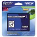 Brother P-Touch TZE211 TZe Standard Adhesive Laminated Labeling Tape, 1/4w, Black on White