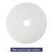 3M 08481 Super Polish Floor Pad 4100, 17", White, 5/Carton