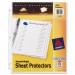 Avery 75540 Standard Weight Sheet Protector