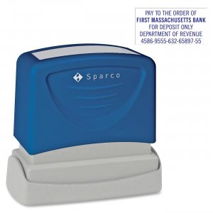 Sparco CS60459 Endorsement Stamp
