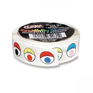 ChenilleKraft 340301 Wiggle Eyes Sticker