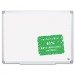 MasterVision MA0500790 Earth Easy-Clean Dry Erase Board, White/Silver, 36x48