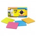 Post-it Notes Super Sticky F33012SSAU Full Adhesive Notes, 3 x 3, Assorted Rio de Janeiro Colors, 12/Pack