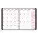 Brownline REDCB1262VBLK DuraFlex 14-Month Planner, 8 1/2 x 11, Black, 2016-2018