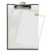 Mobile OPS TA1611 Quick Reference Clipboard, 1/2" Capacity, 8 1/2 x 11, Clear