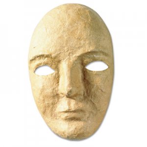 Creativity Street 4190 Paper Mache Mask Kit, 8 x 5 1/2