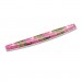 Fellowes 9179101 Gel Keyboard Wrist Rest w/Microban Protection, 18 9/16 x 2 5/16, Pink Flowers