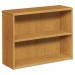 HON HON105532CC 10500 Series Laminate Bookcase, Two-Shelf, 36w x 13-1/8d x 29-5/8h, Harvest