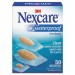 3M Nexcare MMM43250 Waterproof, Clear Bandages, Assorted Sizes, 50/Box