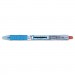 Pilot PIL32802 B2P Bottle-2-Pen Retractable Ballpoint Pen, 1mm, Red Ink, Translucent Blue Barrel, Dozen
